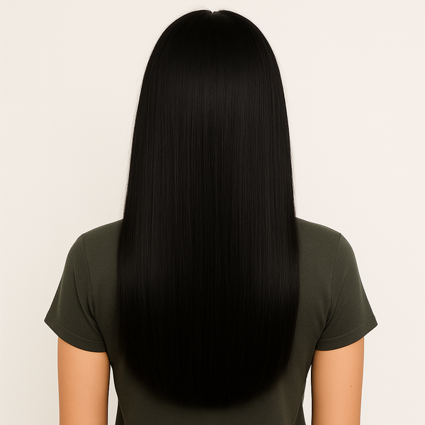 Natural Jet Black Hair Dye (1 red/1 indigo)  