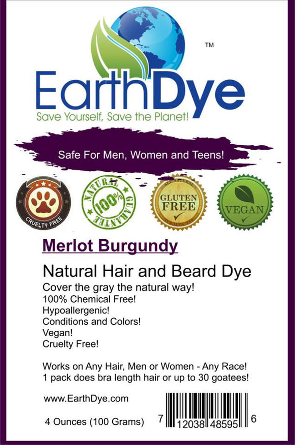 natural burgundy hair dye