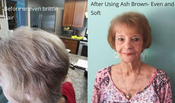 Eleanor-Texas: Before and After Ash Brown