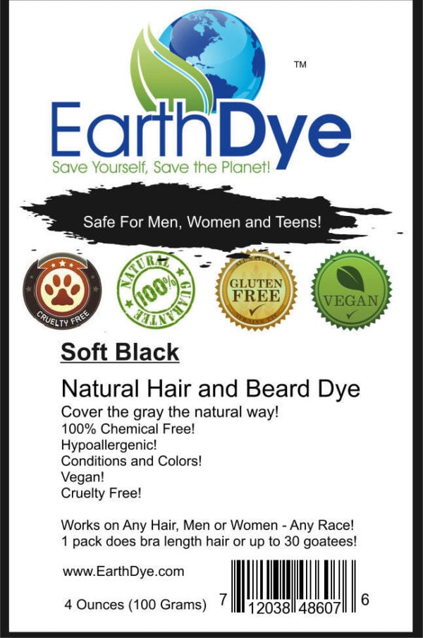 Soft Black Natural Hair Dye