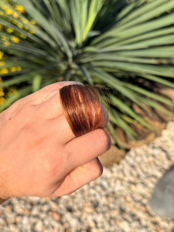 Natural Dark Copper Brown