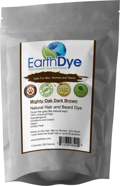 Natural Chemical Free Dark Brown Hair Dye – EarthDye
